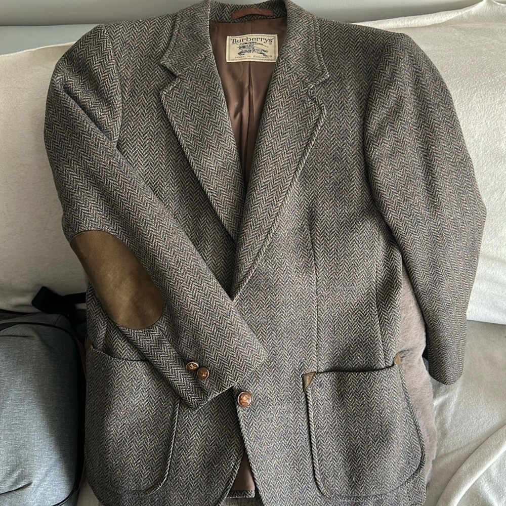 Vintage Burberry Women Wool Jacket/Blazer